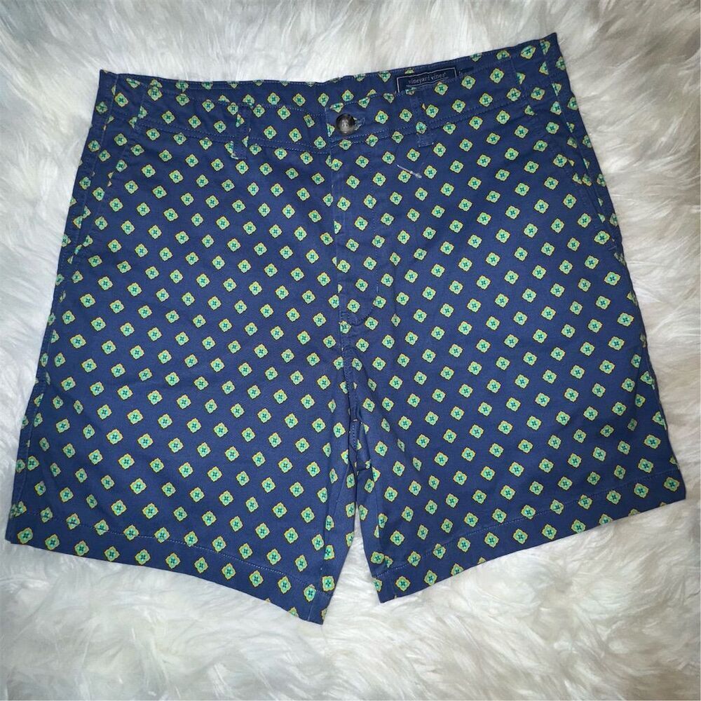 Vineyard Vines Men's Island  Chino Preppy Coastal Summer Classic Shorts Size 32
